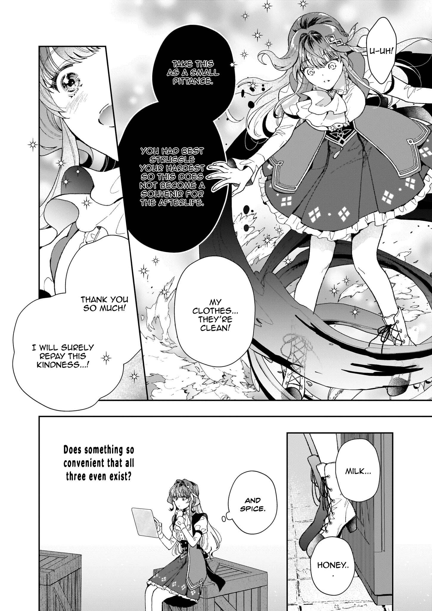 The Abandoned Sacrifice Feeds a Dark Dragon with Her "Delivery" Skill Chapter 3 - page 10